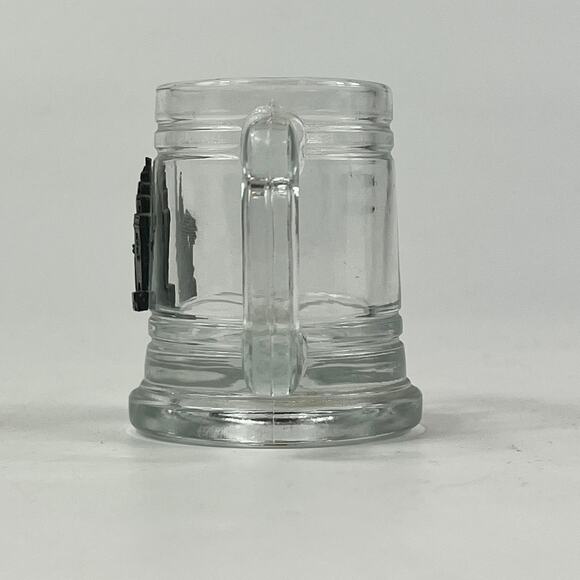 Hearst Castle San Simeon CA Miniature Novelty Mug Cup Travel Souvenir Vtg Glass - Picture 4 of 9